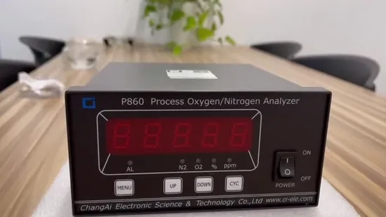 Medizinischer Sauerstoffanalysator Günstiger Preis Präzises Sauerstoffmessgerät P860