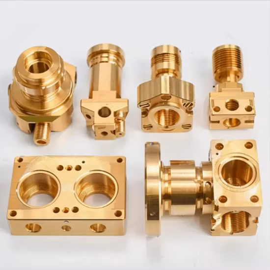 Kundenspezifisches Zubehör CNC-Bearbeitung von Spritzgusspräzisionsmechanischen Metallteilen