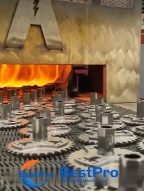 Kundenspezifische Präzisions-Metallspritzguss-Autoteile MIM Turboladerschaufel